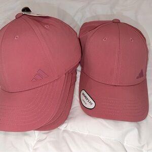 Adidas Women's Backless Hat in the color Pink Strata.